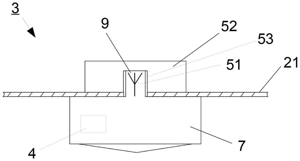 Mounting device for field unit