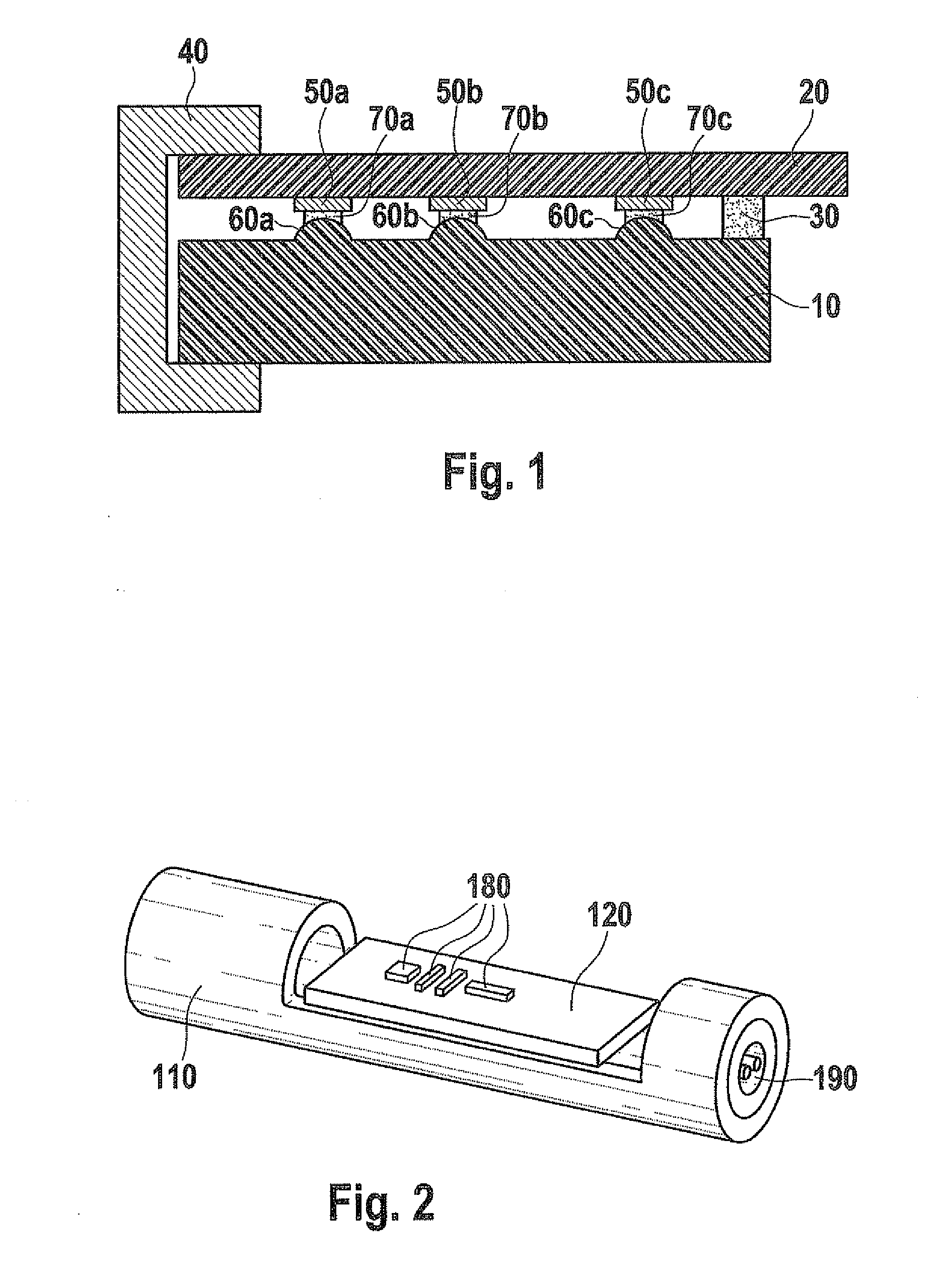 Electric circuit configuration having an mid circuit carrier and a connecting interface connected to it