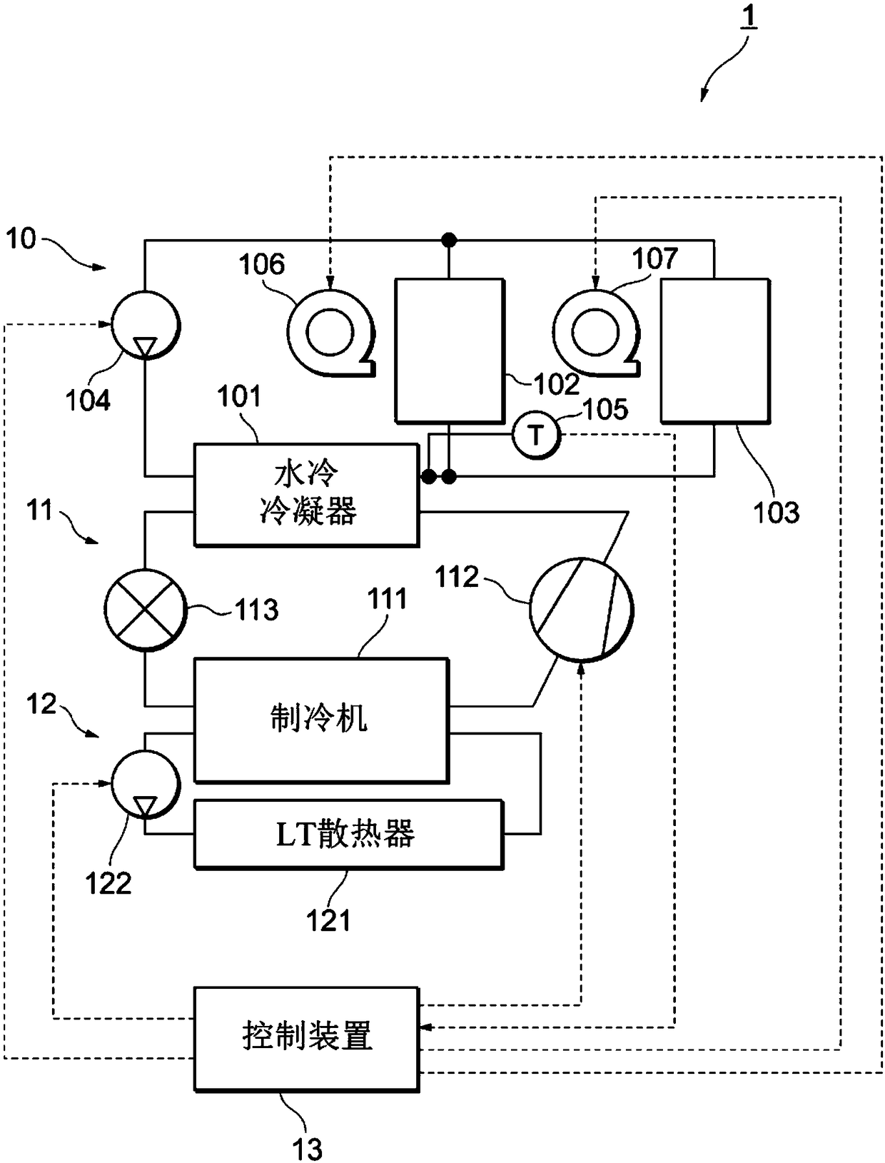 Battery warm-up system