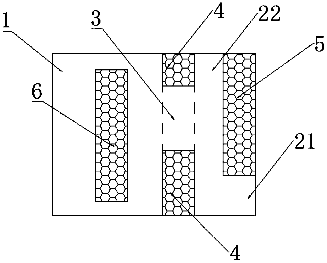 Compound type ribbed one-side thermal insulation block