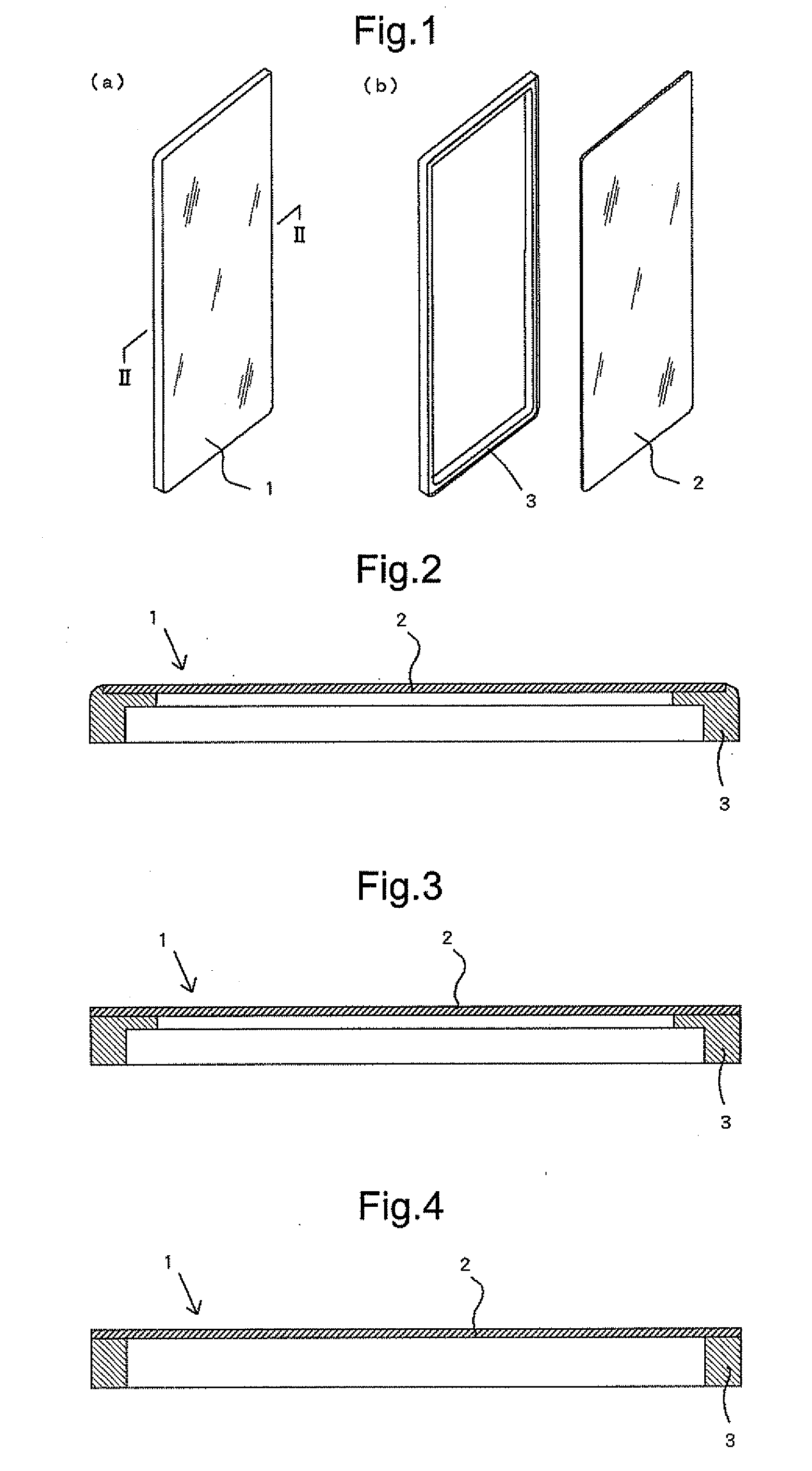 Housing Case, Method for Manufacturing Housing Case, and Glass Insert Molding Die Used in Same