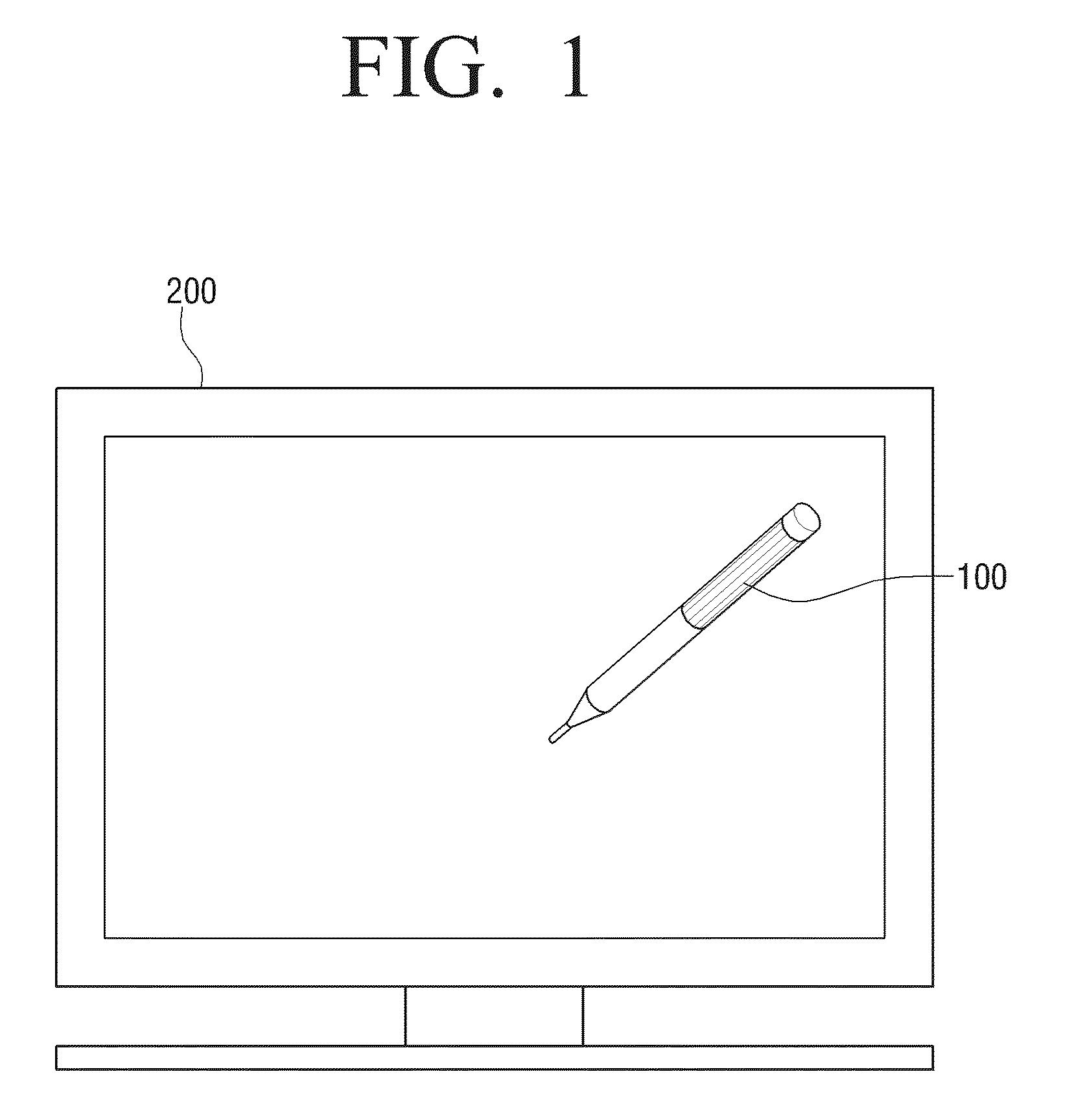 Pointing device, display apparatus and pointing system, and location data generation method and display method using the same