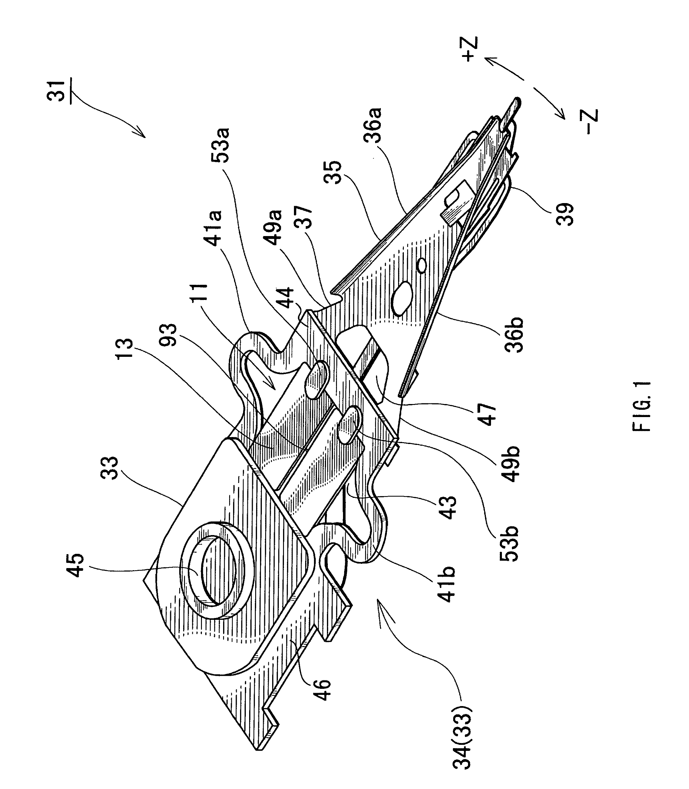 Electrical connection between piezoelectric actuator and head suspension