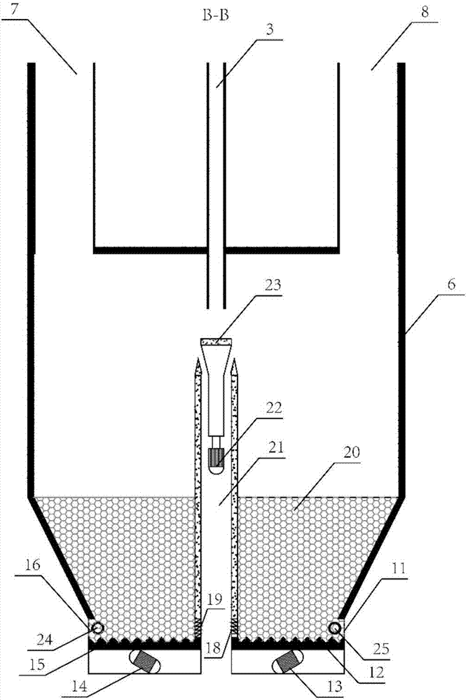 Control system and method for cooling high temperature solid bulk material in moving bed