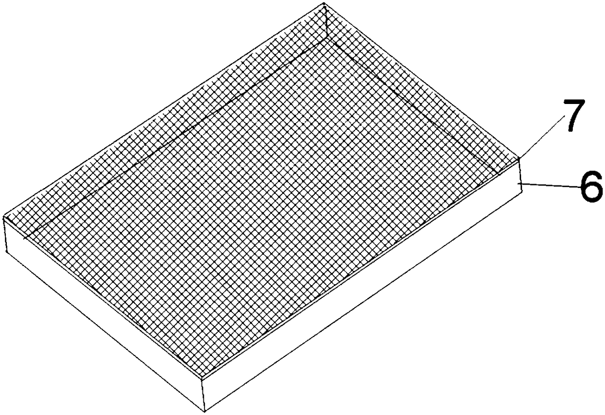 Constant temperature box with ice blocks capable of being taken conveniently