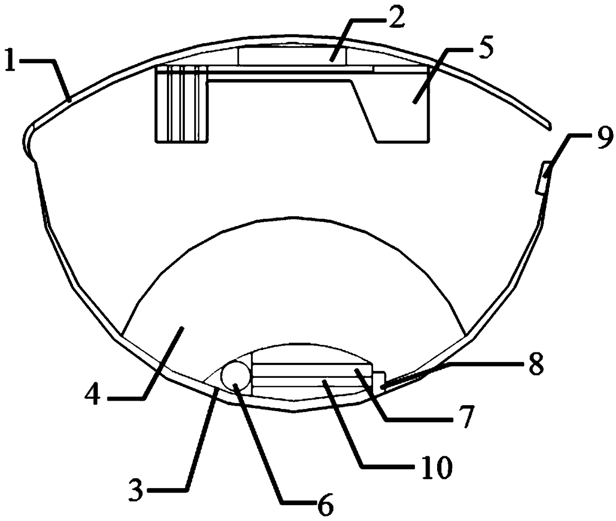 A digital radial artery compression hemostasis device