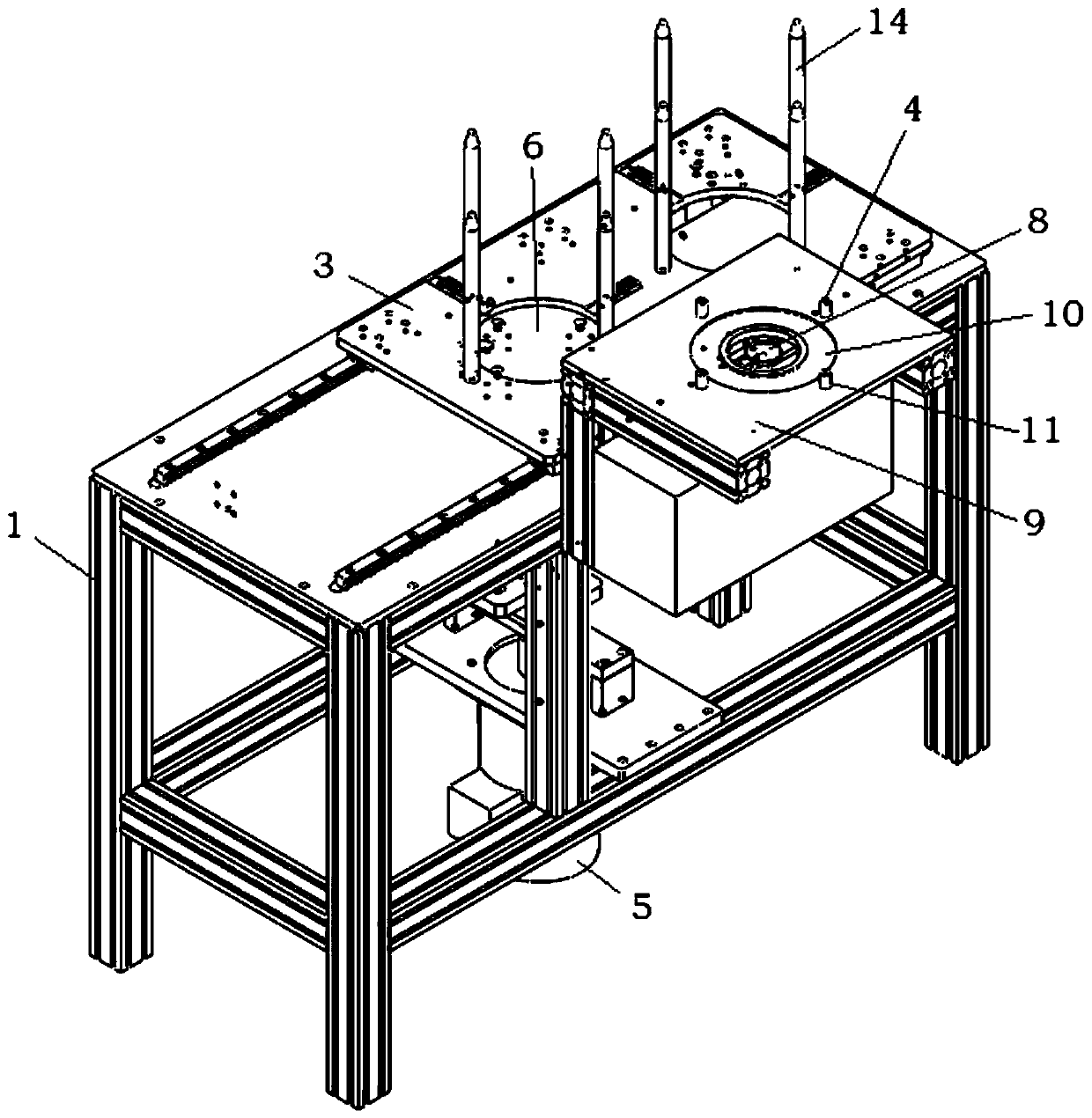 Method and equipment for automatic separation and oiling of blanks and method for manufacturing water cup liner