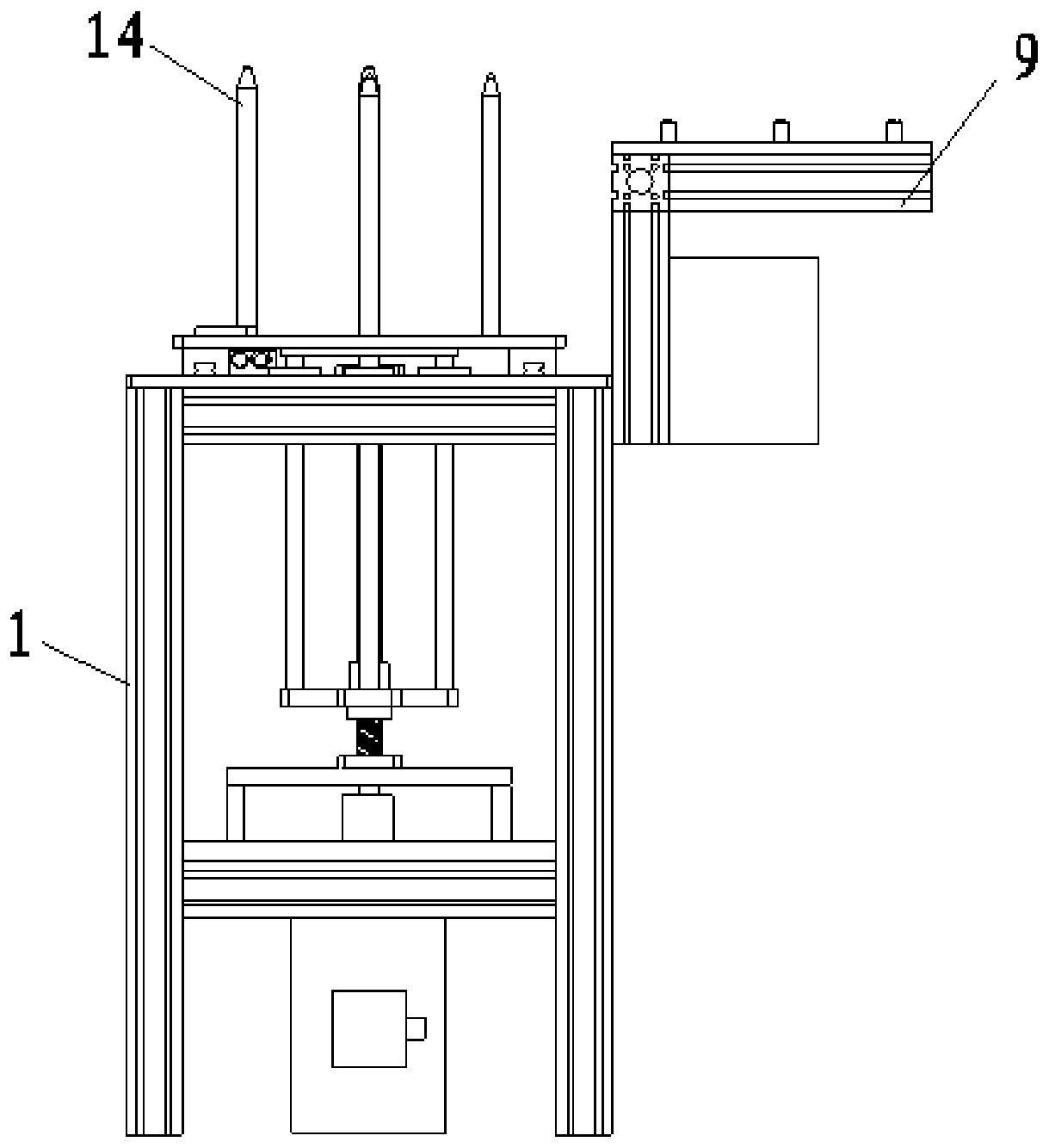 Method and equipment for automatic separation and oiling of blanks and method for manufacturing water cup liner