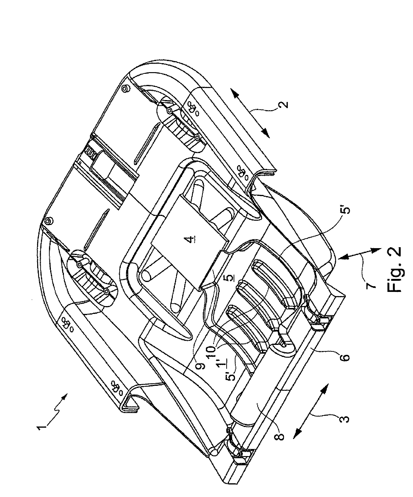 Vehicle Seat Comprising an Air Conditioning Unit