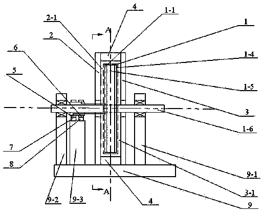 Rotary type electric field induction generator