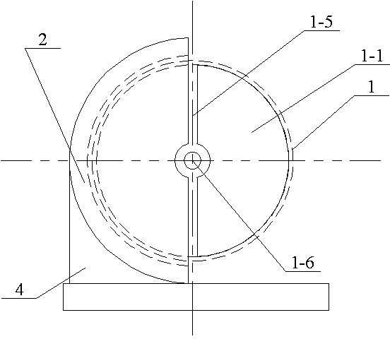 Rotary type electric field induction generator