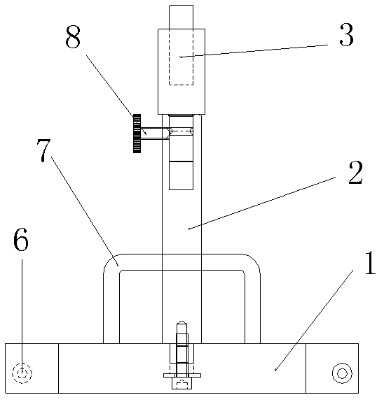 High-speed railway track accurate adjusting device