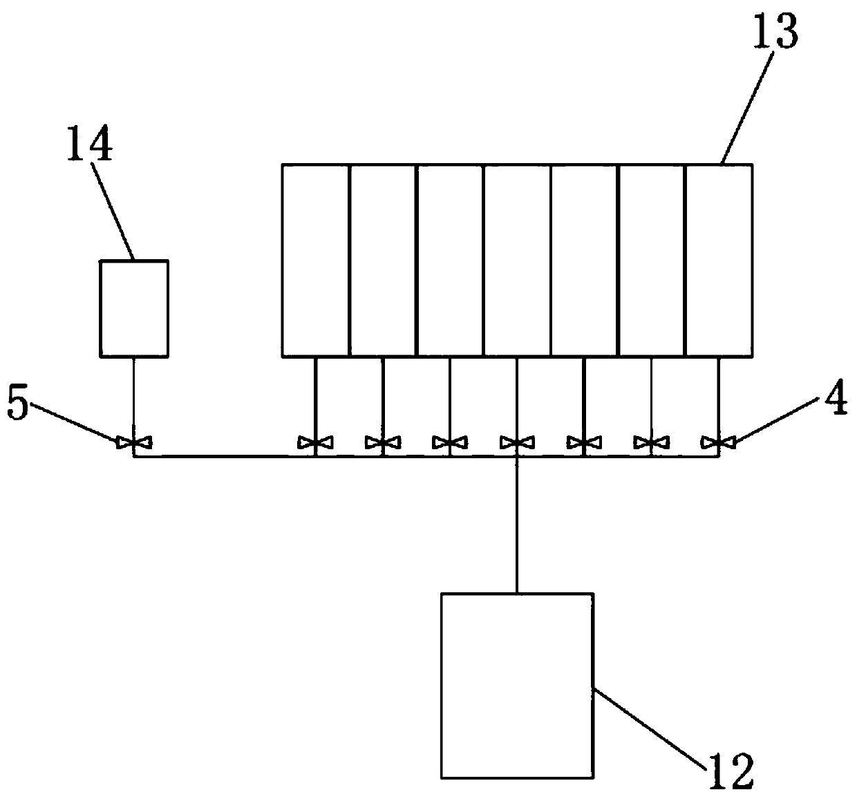 Glucose solution detection device and method