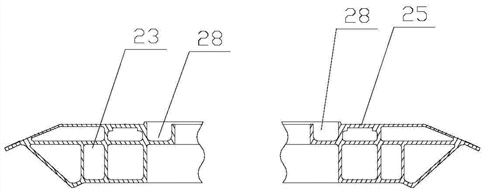 Roof of rail vehicle and air-conditioning mounting seat thereof