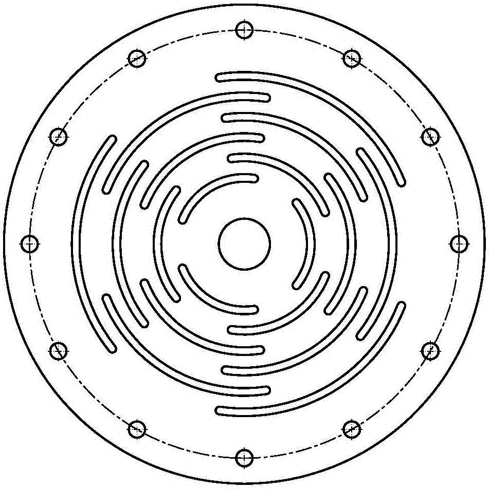 Adjustable frequency diaphragm type vibration absorber