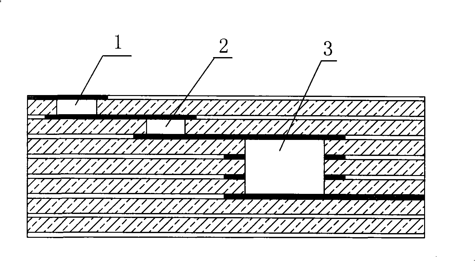 Multi-layer printed circuit board, design method thereof, and final product of mainboard