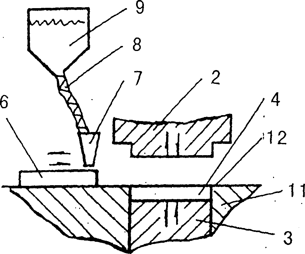 Ceramic tile forming equipment and forming method