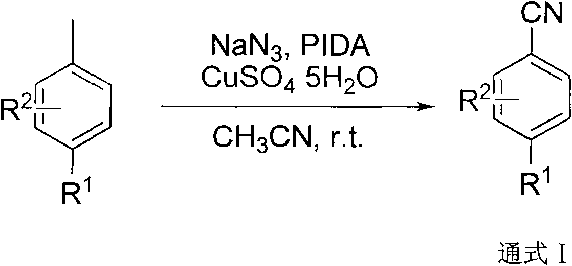 Aromatic nitrile compounds or derivatives of same and synthetic method and application thereof