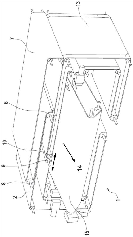 Web storage station for a fiber web folding plant and method for operating the web storage station
