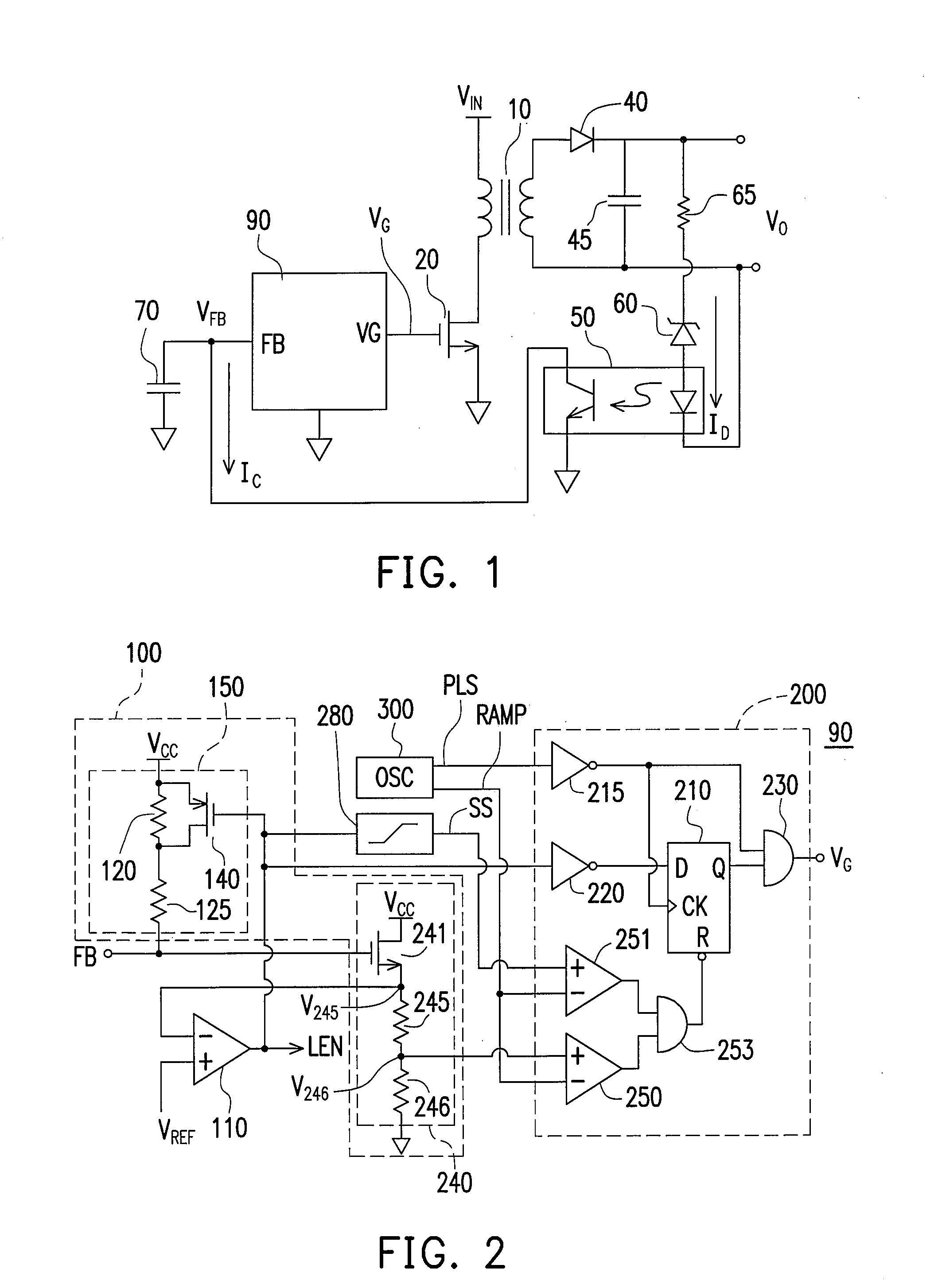 Controller with loop impedance modulation for power converter