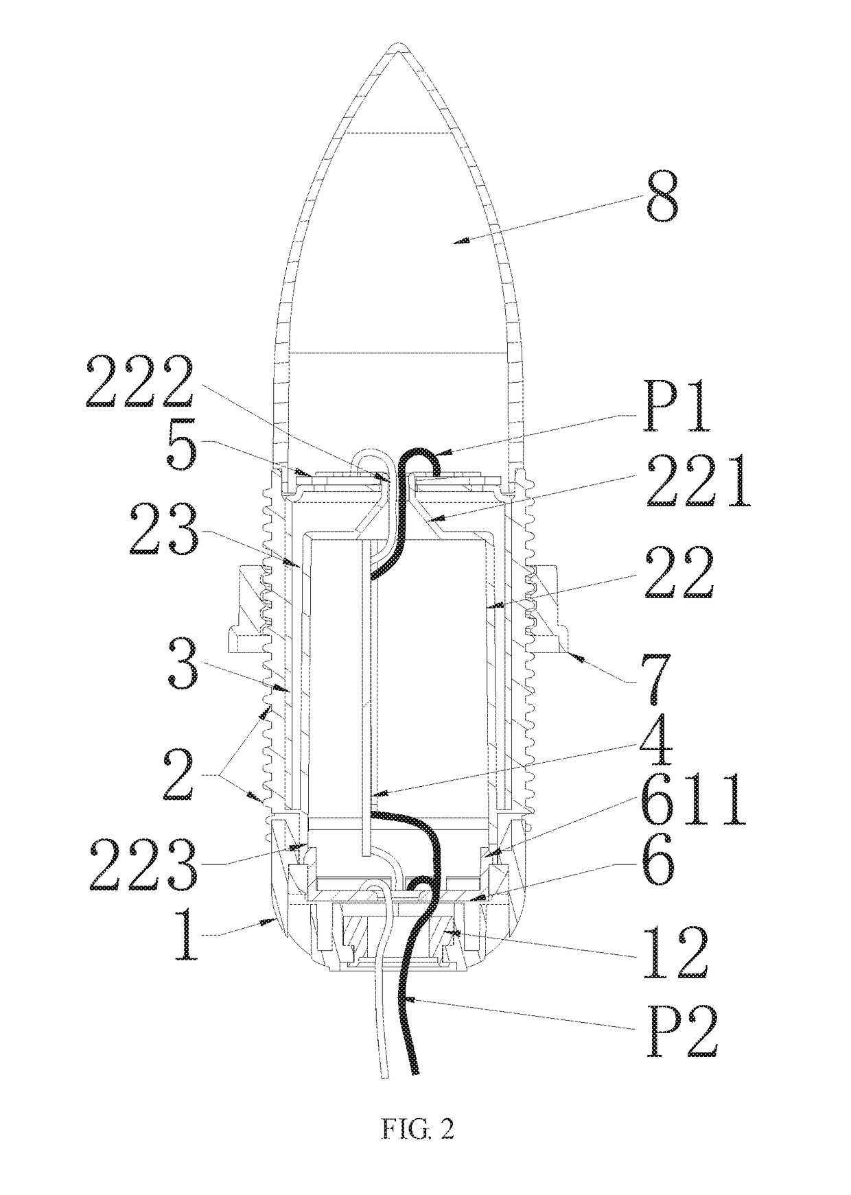 Decorative glass light and assembly method thereof
