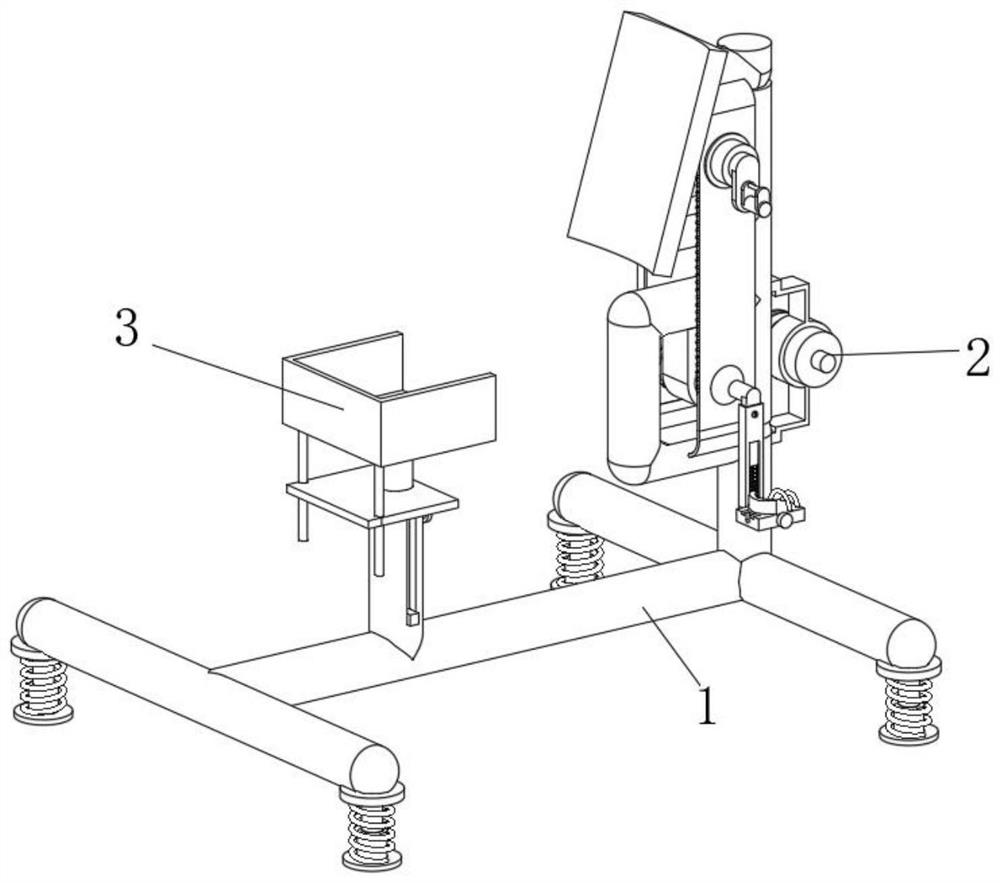 Passive cardiology-department vasodilatation training device with adjustable exercise amount