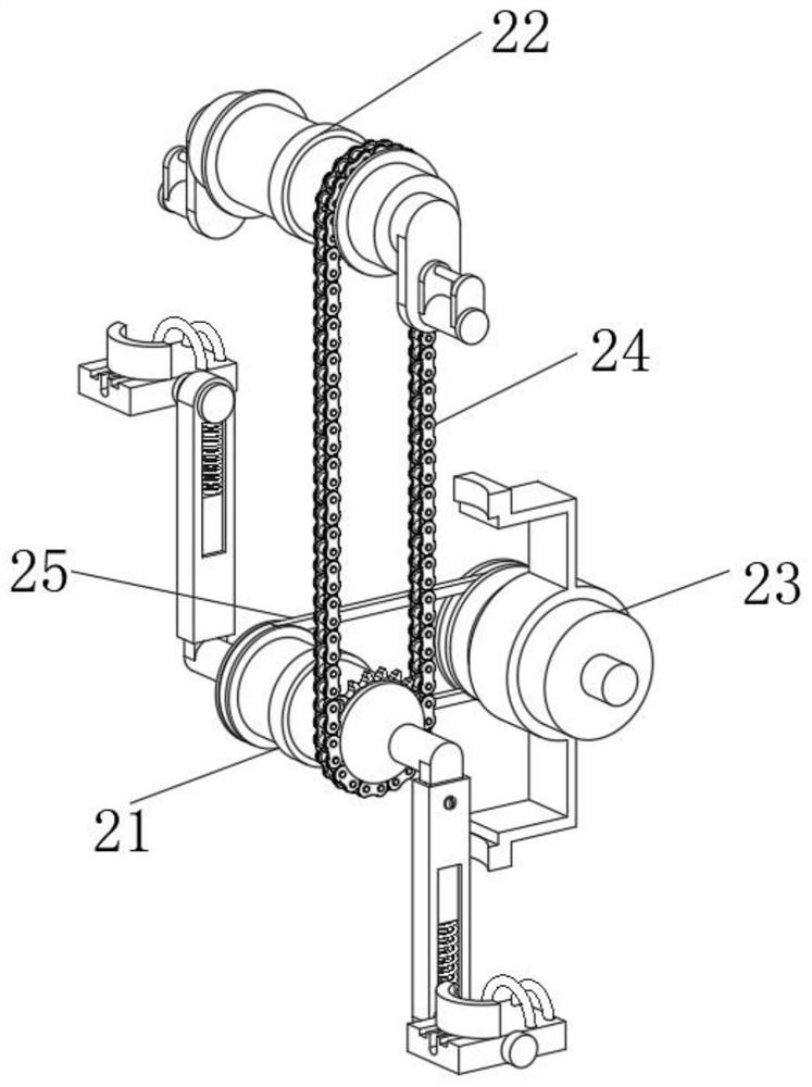 Passive cardiology-department vasodilatation training device with adjustable exercise amount