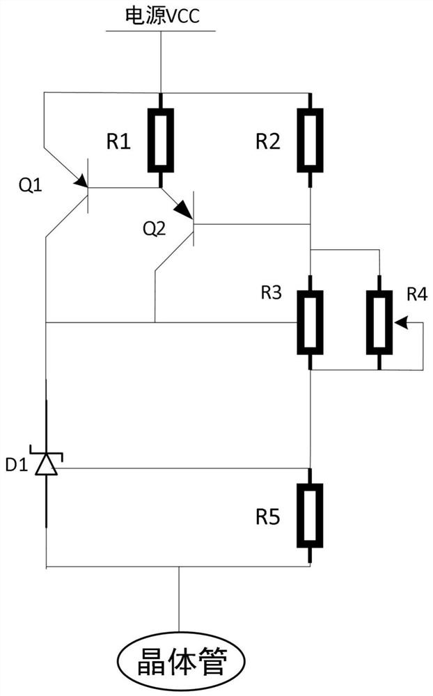 Wide-temperature control method, circuit and system