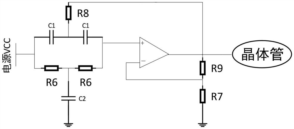 Wide-temperature control method, circuit and system