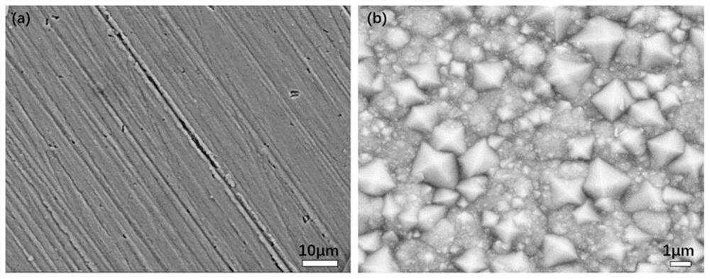A kind of ni-co/cu superhydrophobic coating and preparation method thereof