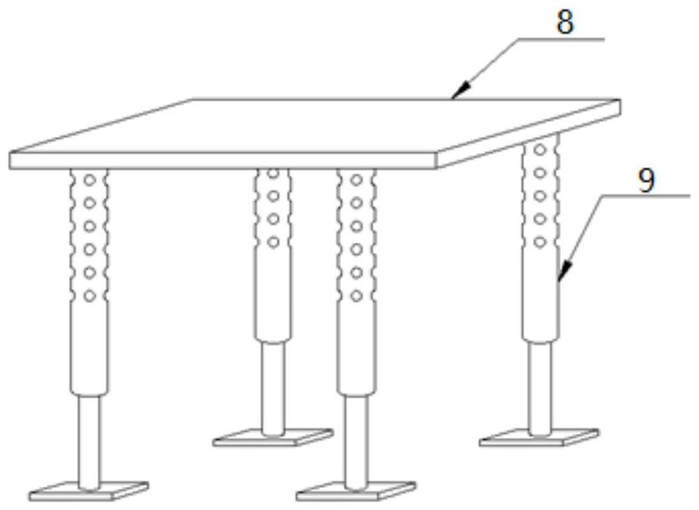 Installation method of vertical guide rail of ship elevator