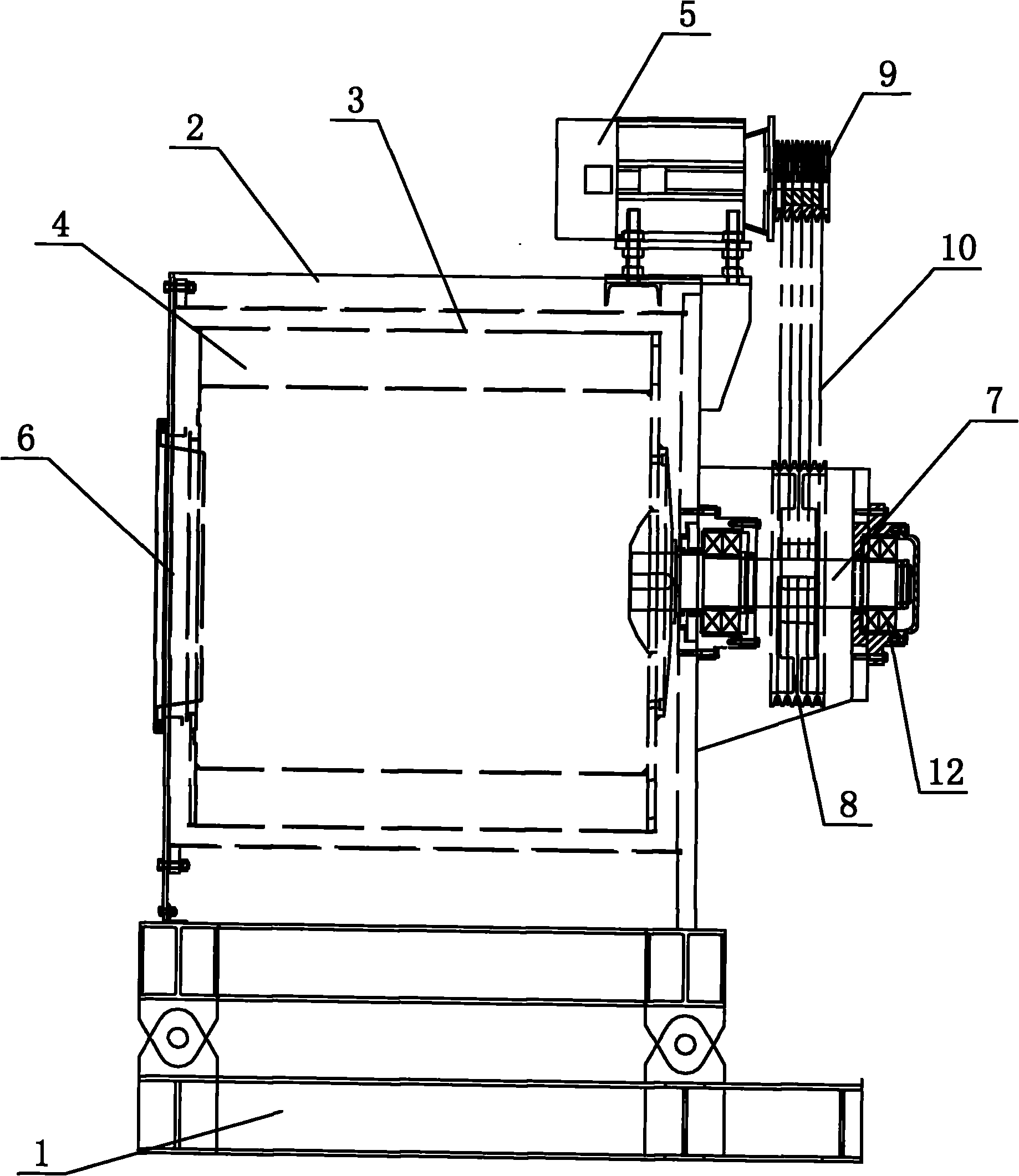 360-degree rotating drum type dyeing machine with low bath ratio