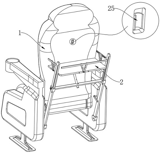 Portable foldable and retractable child seat for high-speed rail