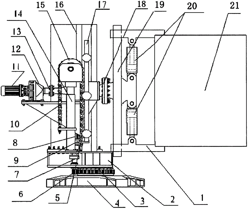 Steel wheel assembling mechanical arm