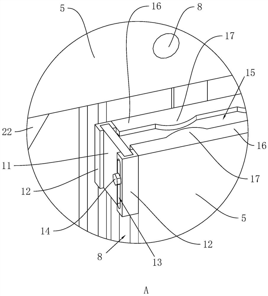 A display stand and its manufacturing method