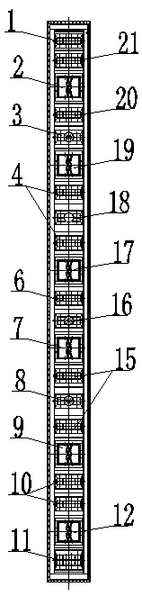 Multi-dimensional air staged low NOx combustion system and layout method