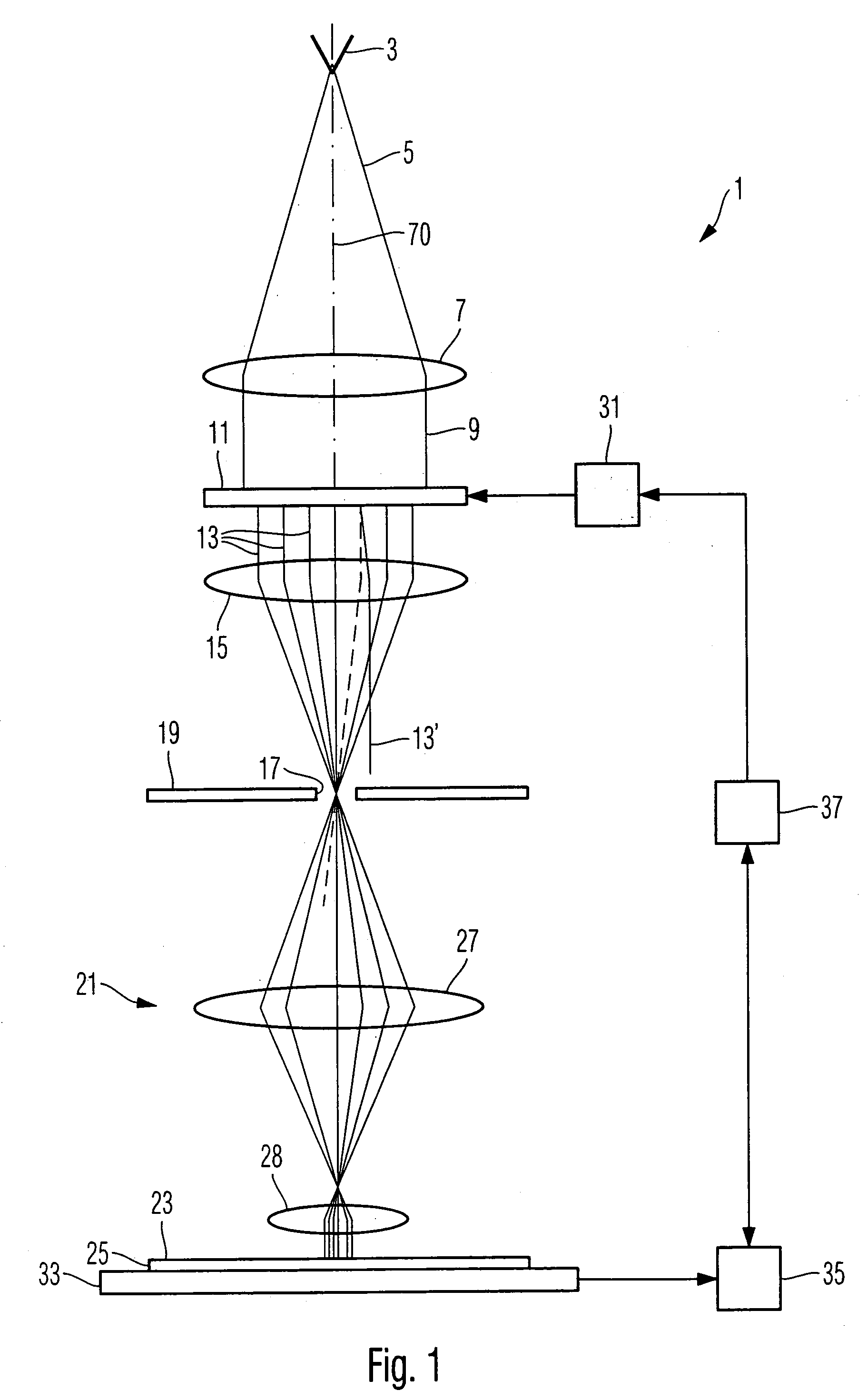 Charged particle beam exposure system and beam manipulating arrangement