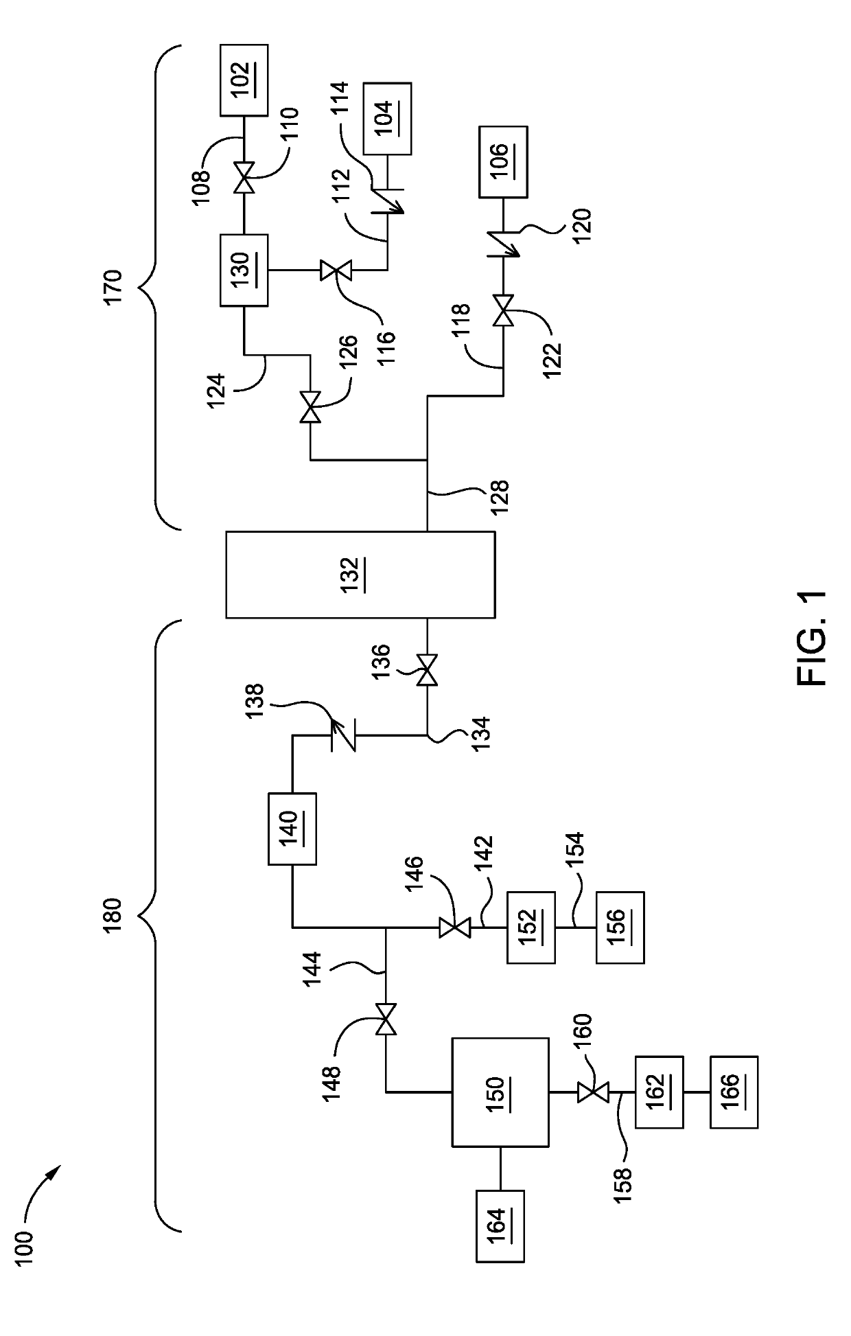 Condenser system for high pressure processing system