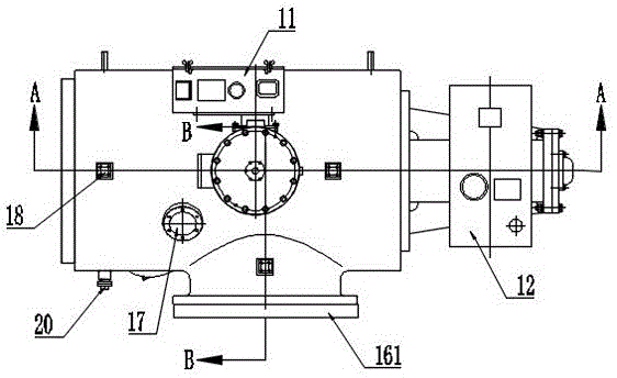 Disconnecting grounding switch mechanism, switch equipment and guide contact base of disconnecting grounding switch mechanism