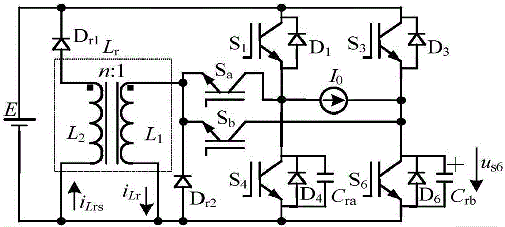 Resonant-pole soft switching inversion circuit for driving of brushless direct current motor