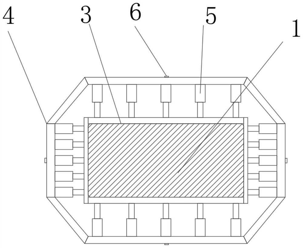 Square pier electromagnetic field anti-collision device and method based on Internet of Things associated BIM technology