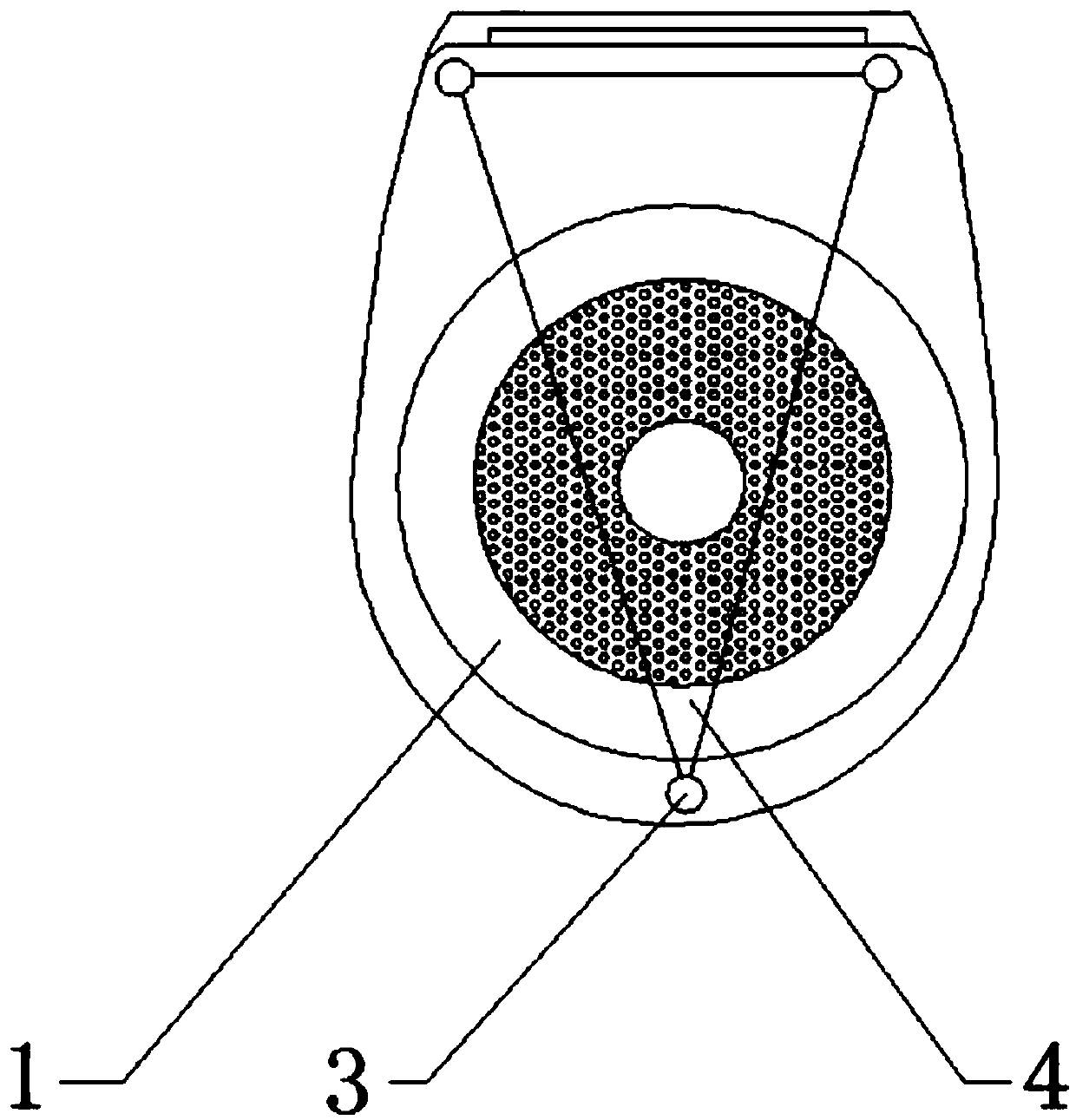 Vehicle-mounted Bluetooth speaker