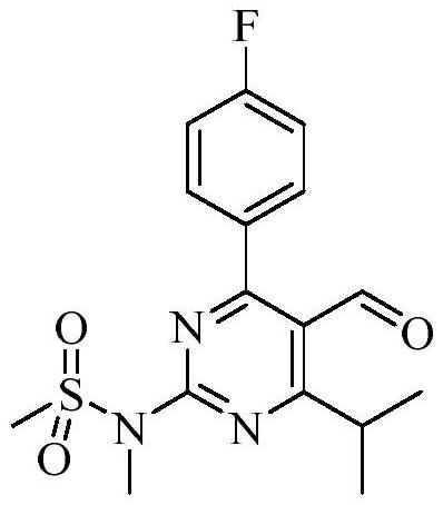 Preparation method of rosuvastatin calcium intermediate