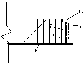 Novel prefabricated concrete beam column joint and construction method thereof