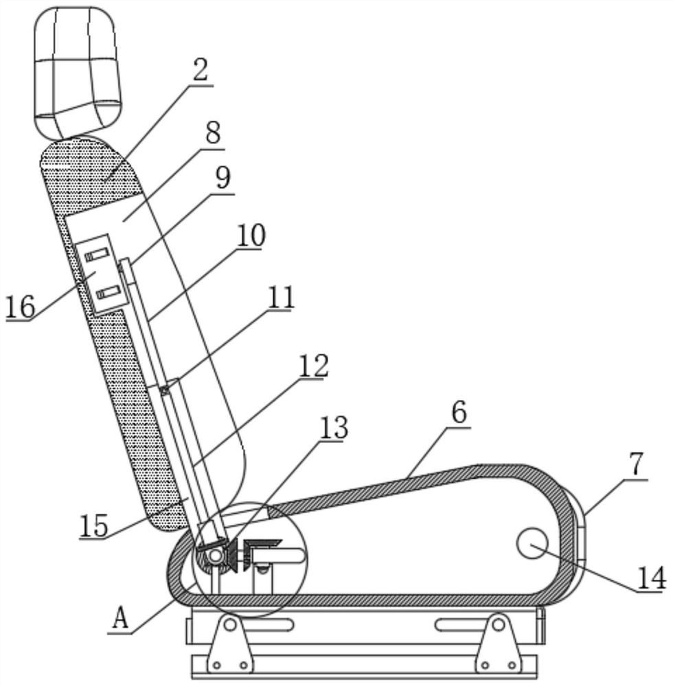 Reversible automobile co-driver seat cushion structure