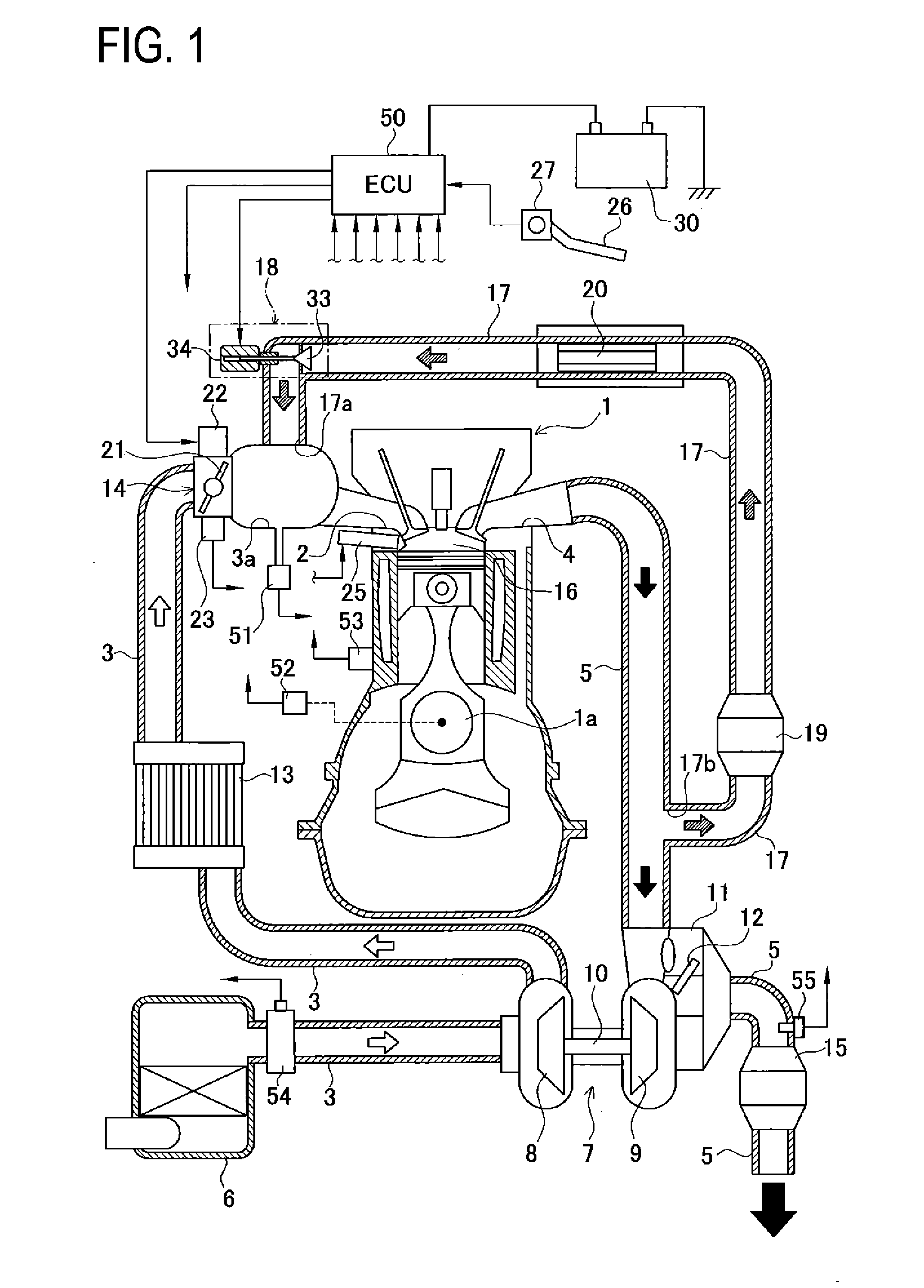 Exhaust gas recirculation apparatus