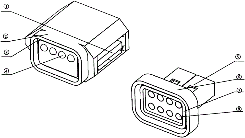 Magnetic transfer device for USB interface