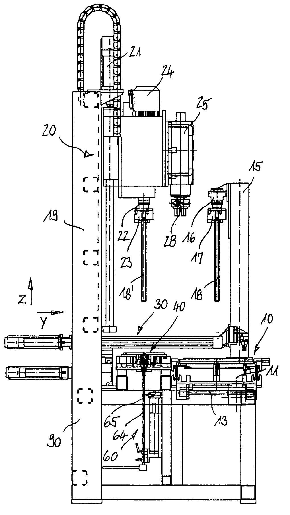 Method of and device for joining assembled hollow shafts