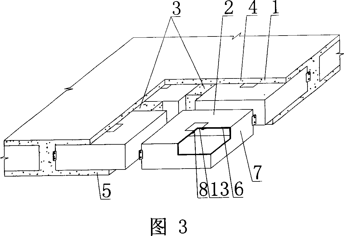 Cast-in-place concrete hollow core slab