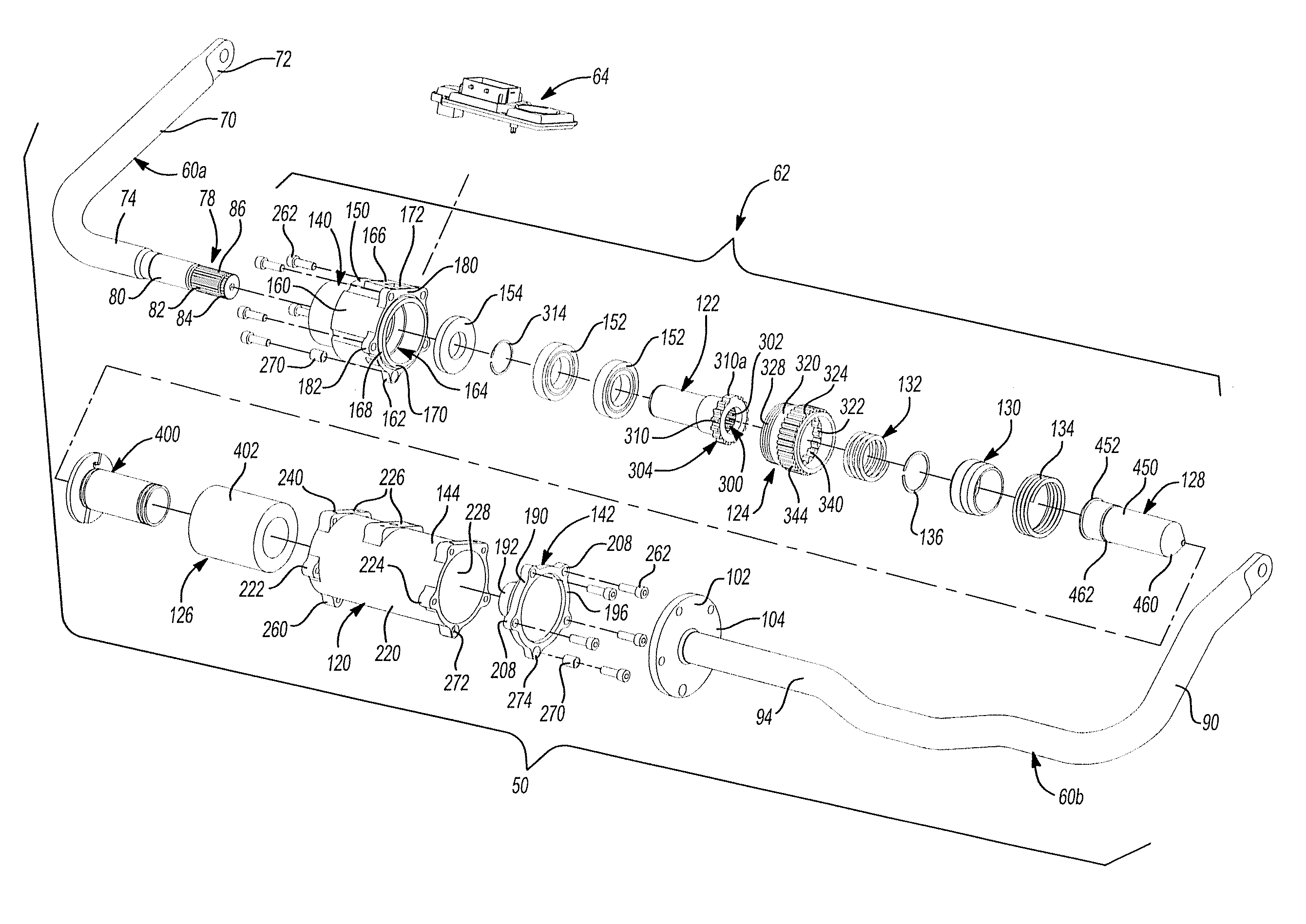 Apparatus and method for coupling a disconnectable stabilizer bar